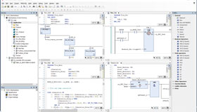 Screenshot of a programming interface from the Codesys automation program