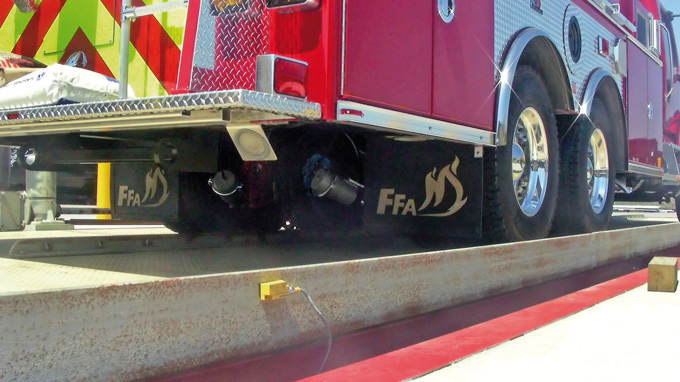 Contrôle de stabilité de véhicules de pompiers - MULTIPROX n.v.